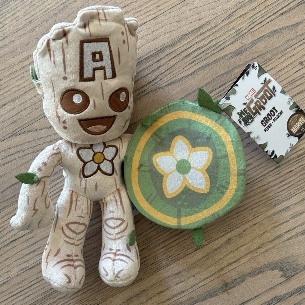 Disney Marvel Guardians‎ of Galaxy We Are Groot Plush NWT